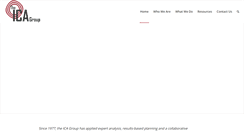 Desktop Screenshot of ica-group.org